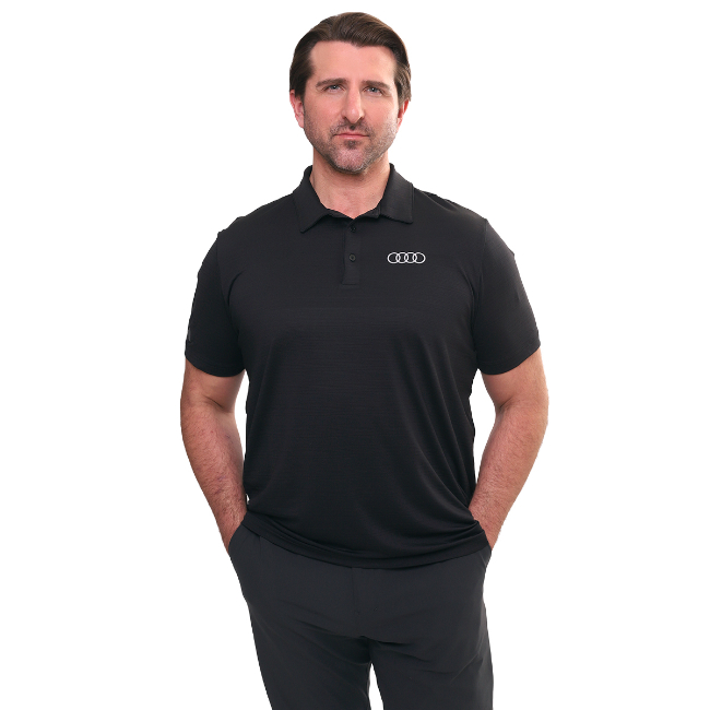 adidas Textured Stripe Polo