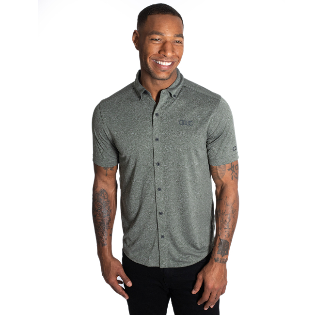 OGIO Gravitate Full-Button Polo - Men's